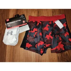 Tek Gear Boxer Briefs Boys Size 14-16 Under Armour Sock Bundle 4 Pack Size 4-8